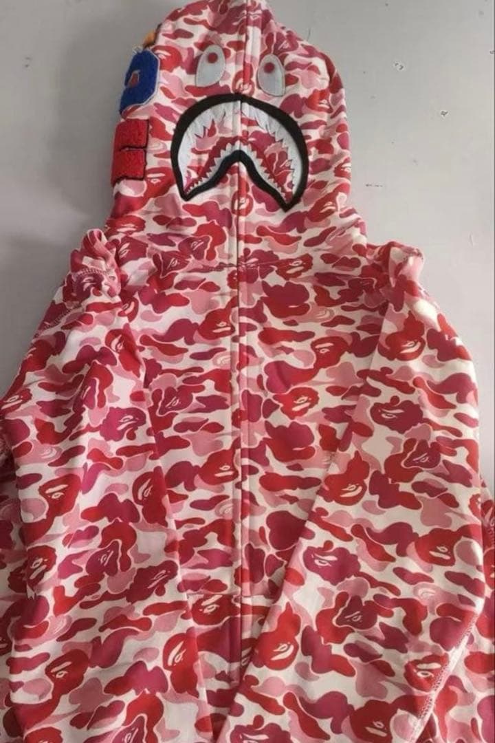 A Bathing Ape ピンクカモフラージュジャケット W