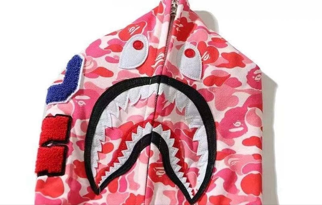 A Bathing Ape ピンクカモフラージュジャケット W