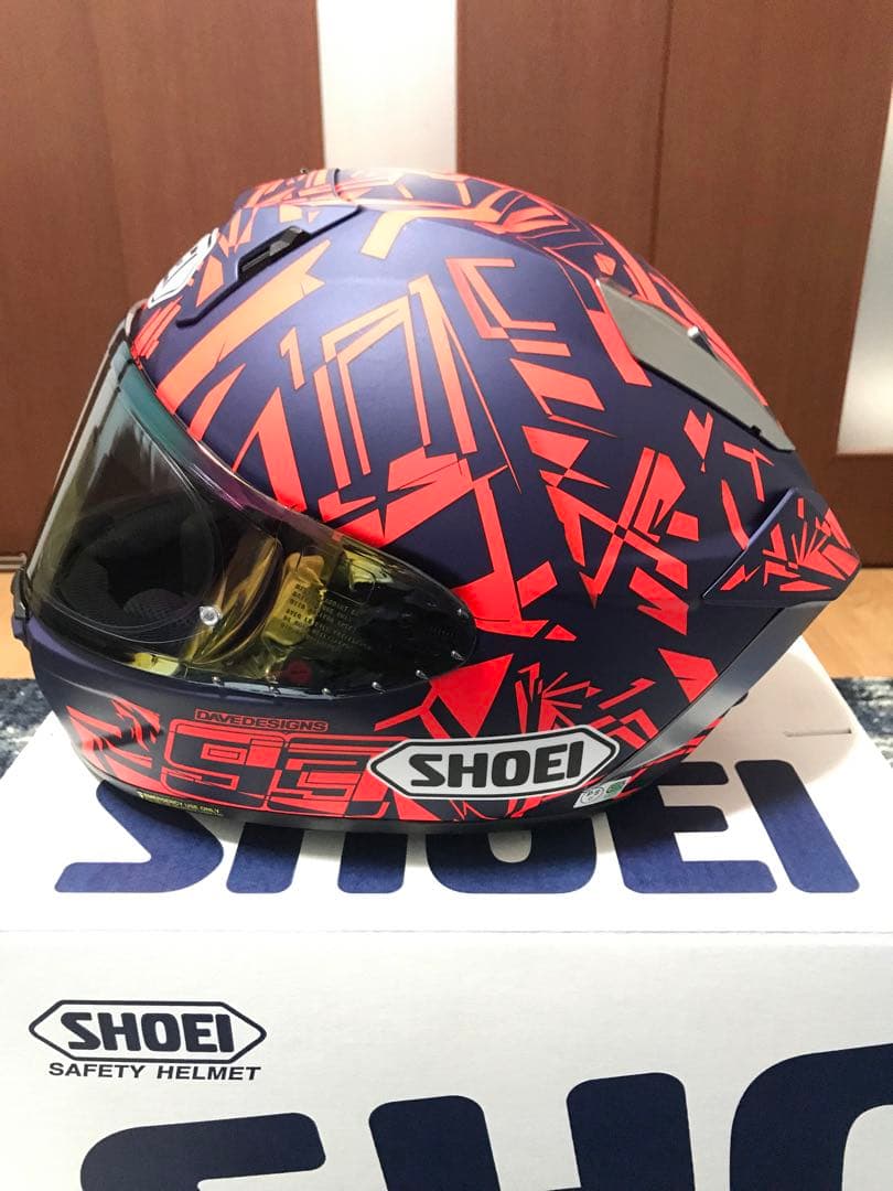 SHOEI X-Fifteen フルフェイスヘルメット ミラーシールド付き