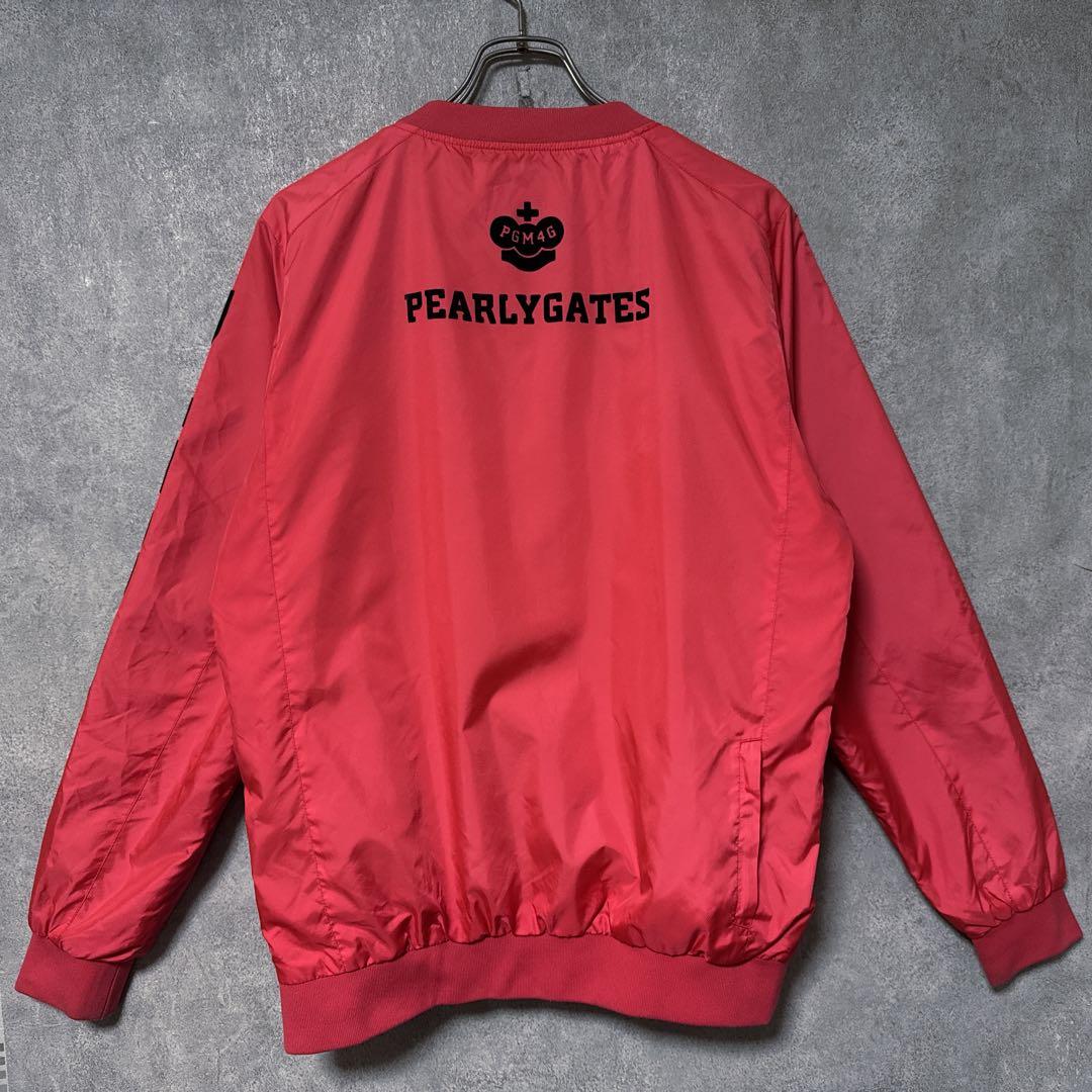 Pearly Gates パーリーゲイツ ゴルフ プルオーバー スニード レッド