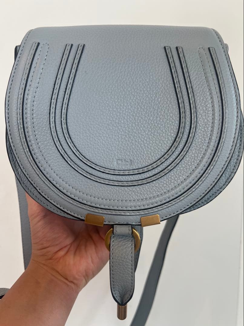 ⭐︎送料無料⭐︎Chloeマーシーブルーショルダーバッグ