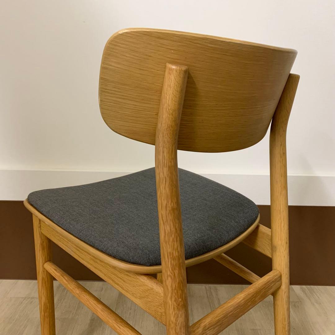 【美品】MUJI 無印良品 ラウンドダイニングチェア 北欧スタイル