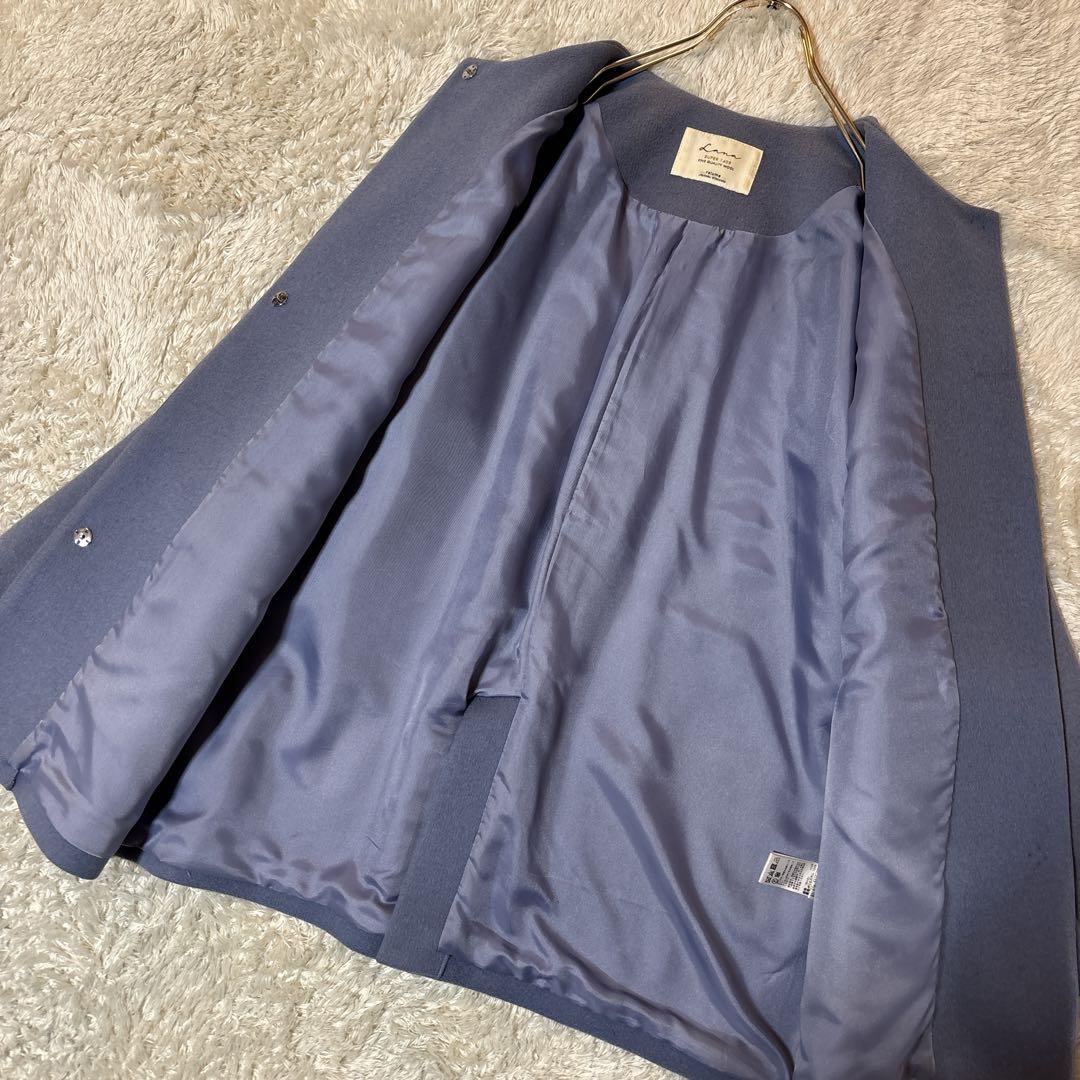 ジャーナルスタンダード レリューム　LANA WOOL140 ショートコート