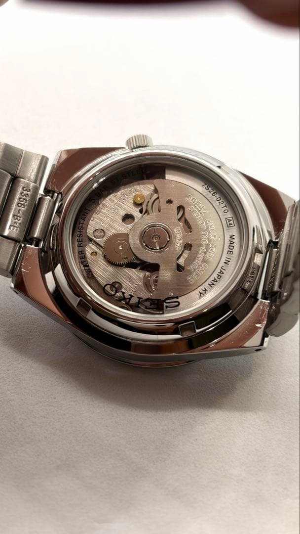 ち*こ様 SEIKO SNKD97J1 セイコー白い稲妻