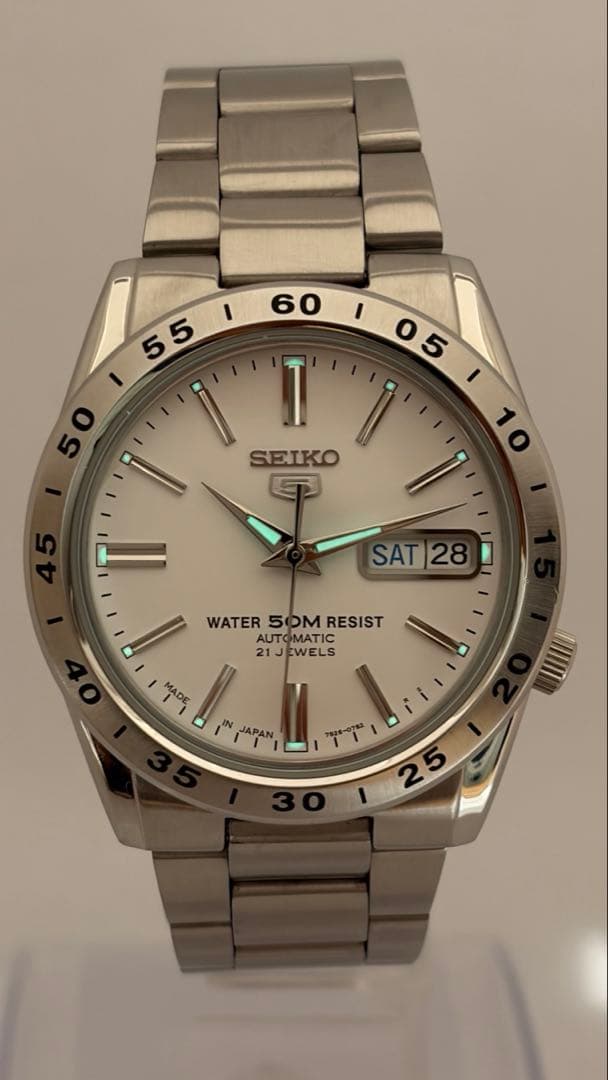 ち*こ様 SEIKO SNKD97J1 セイコー白い稲妻