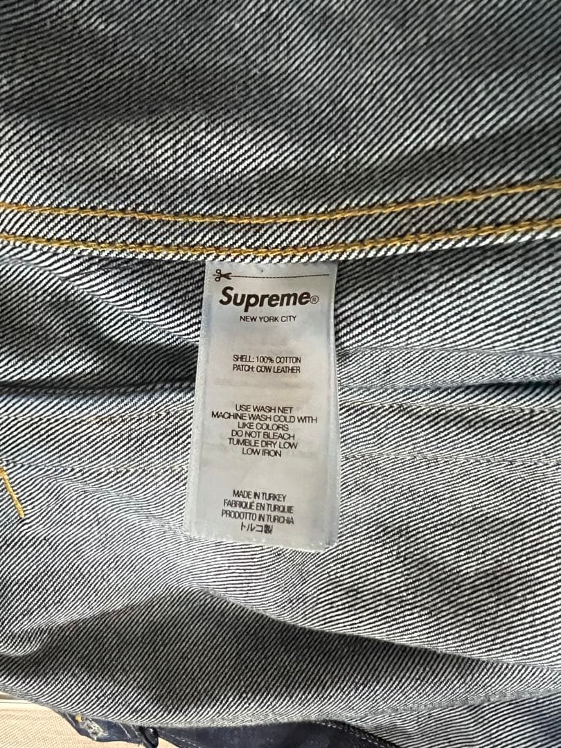 【SUPREME】X-Seam Denim Trucker Jacket