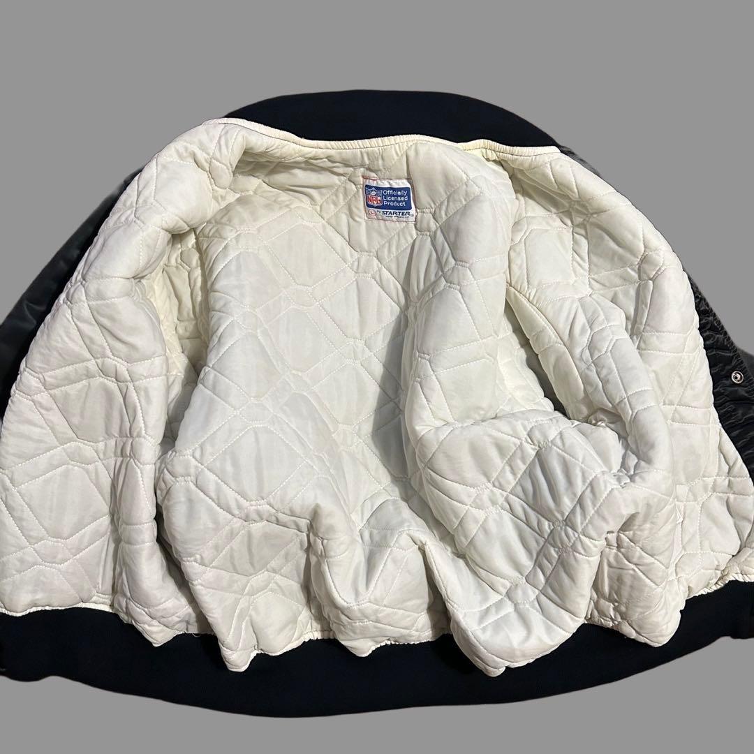 ★美品 USA製 80s RAIDERS レイダース STARTER スタジャン