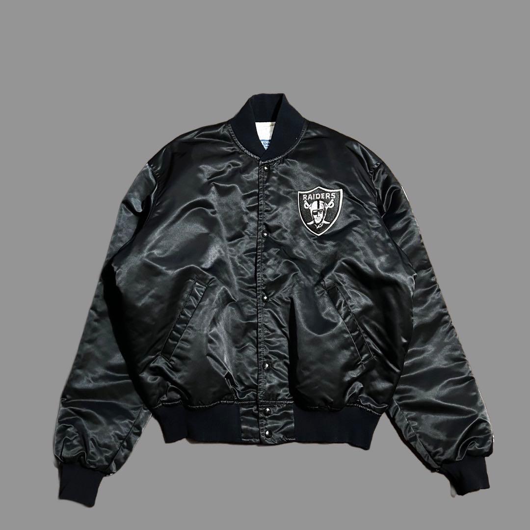 ★美品 USA製 80s RAIDERS レイダース STARTER スタジャン
