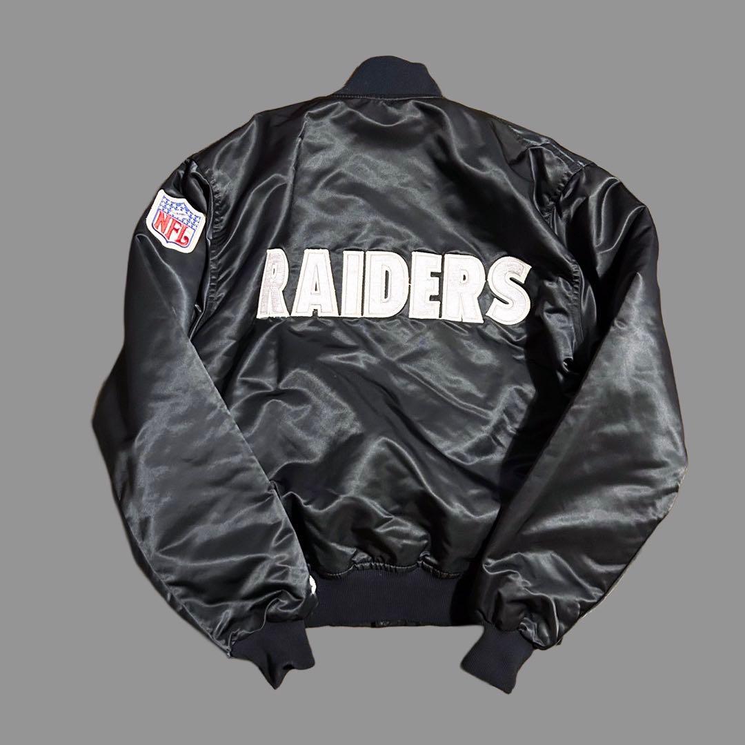 ★美品 USA製 80s RAIDERS レイダース STARTER スタジャン