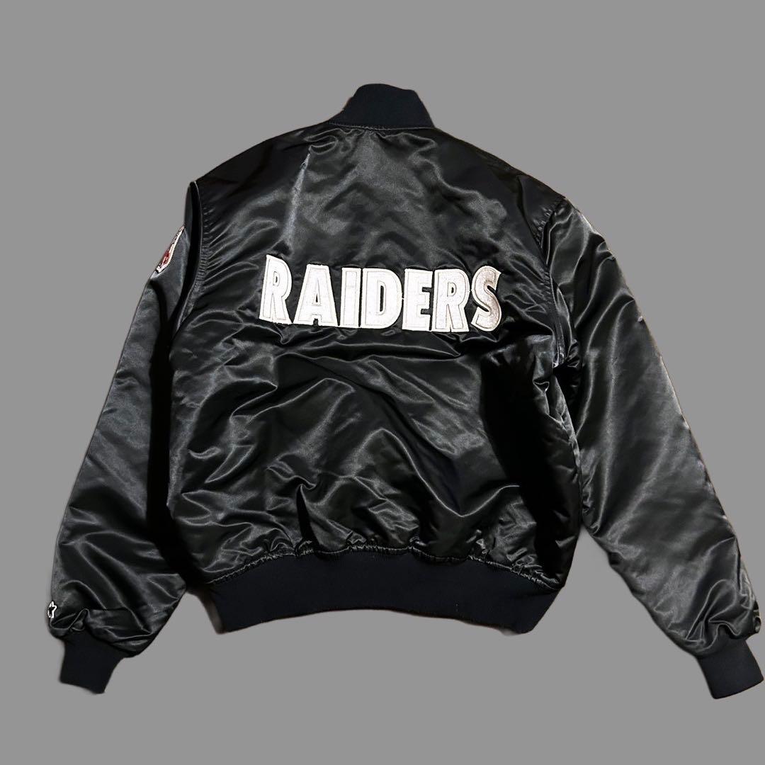 ★美品 USA製 80s RAIDERS レイダース STARTER スタジャン