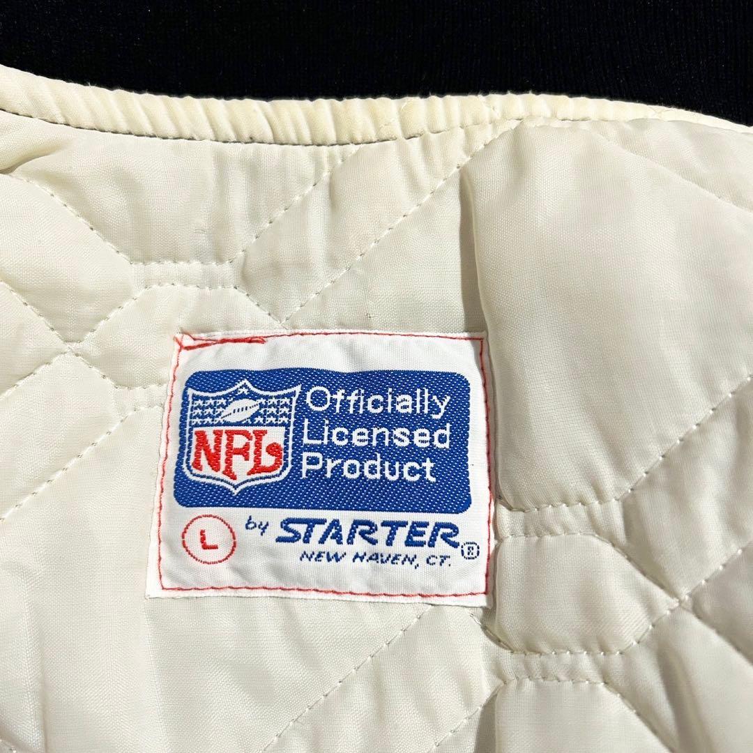 ★美品 USA製 80s RAIDERS レイダース STARTER スタジャン