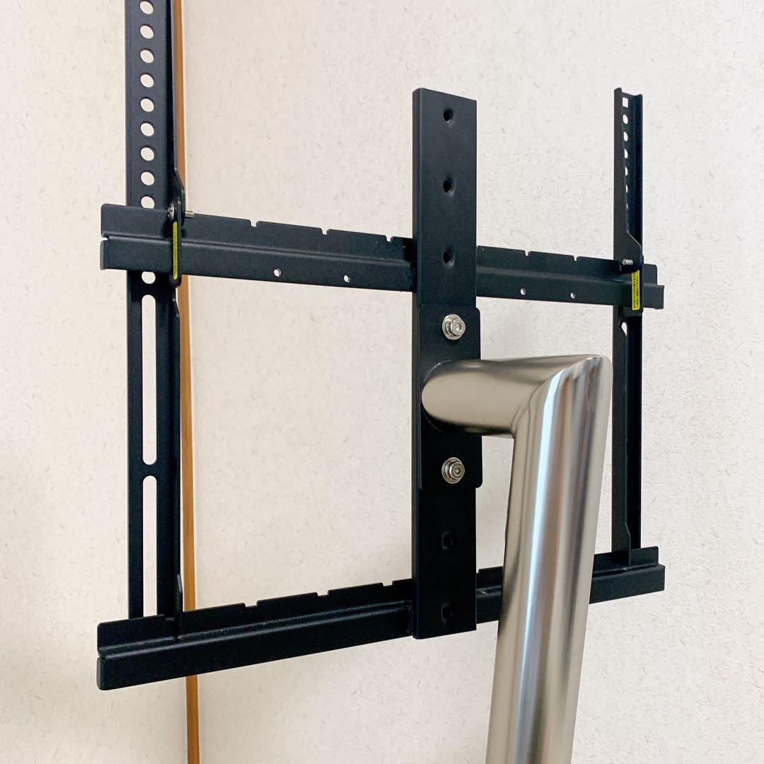 イコールズ WALL anataIRO ラージタイプ シルバー テレビスタンド