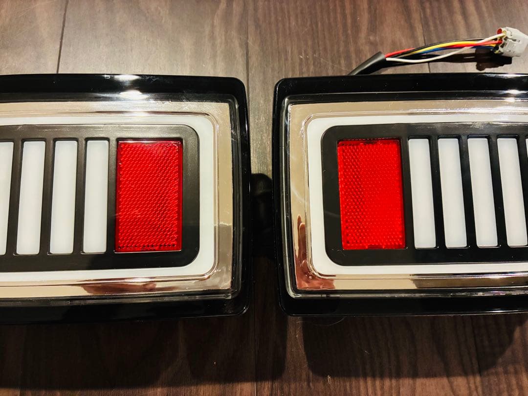 ☆エブリイ フルファイバーLEDテールランプ 純正交換式 ハイフラ防止抵抗付き☆