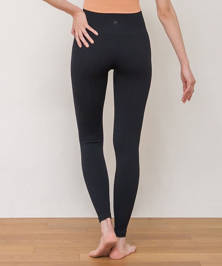 SUKALA リブ編み　レギンス　バーム　LAVA 　ショップ袋付きの2点