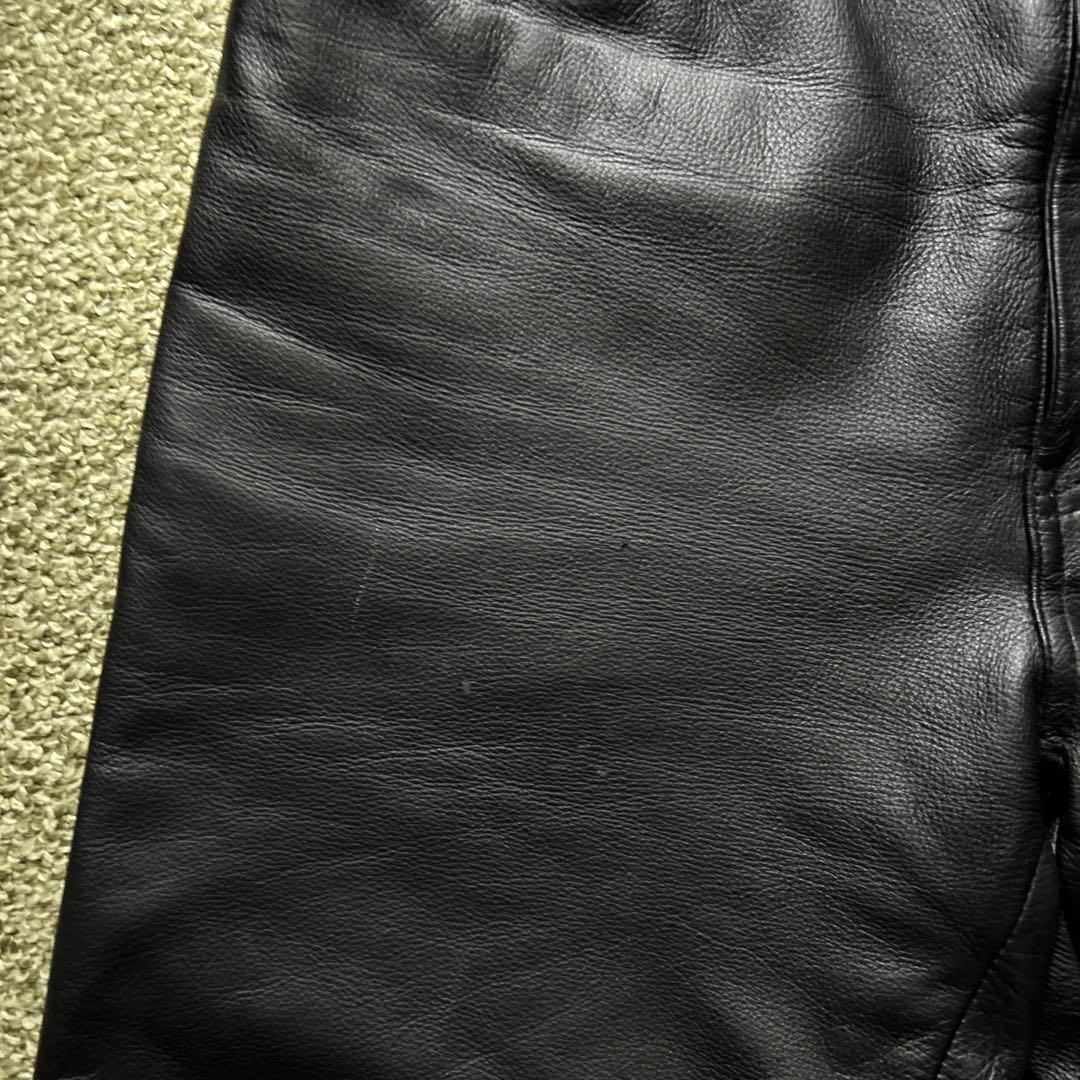 Harley-Davidson カウハイドレザーパンツ黒W34