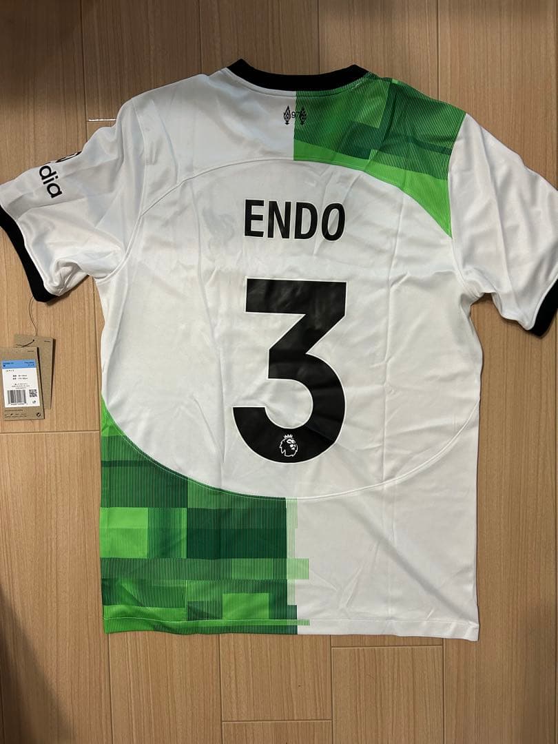 【新品未使用】リバプール 23/24 アウェイユニフォーム 遠藤航