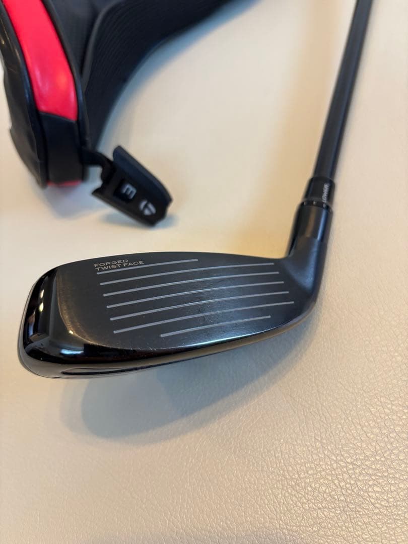 【美品】テーラーメイド Stealth Plusレスキュー #3 純正カバー2個