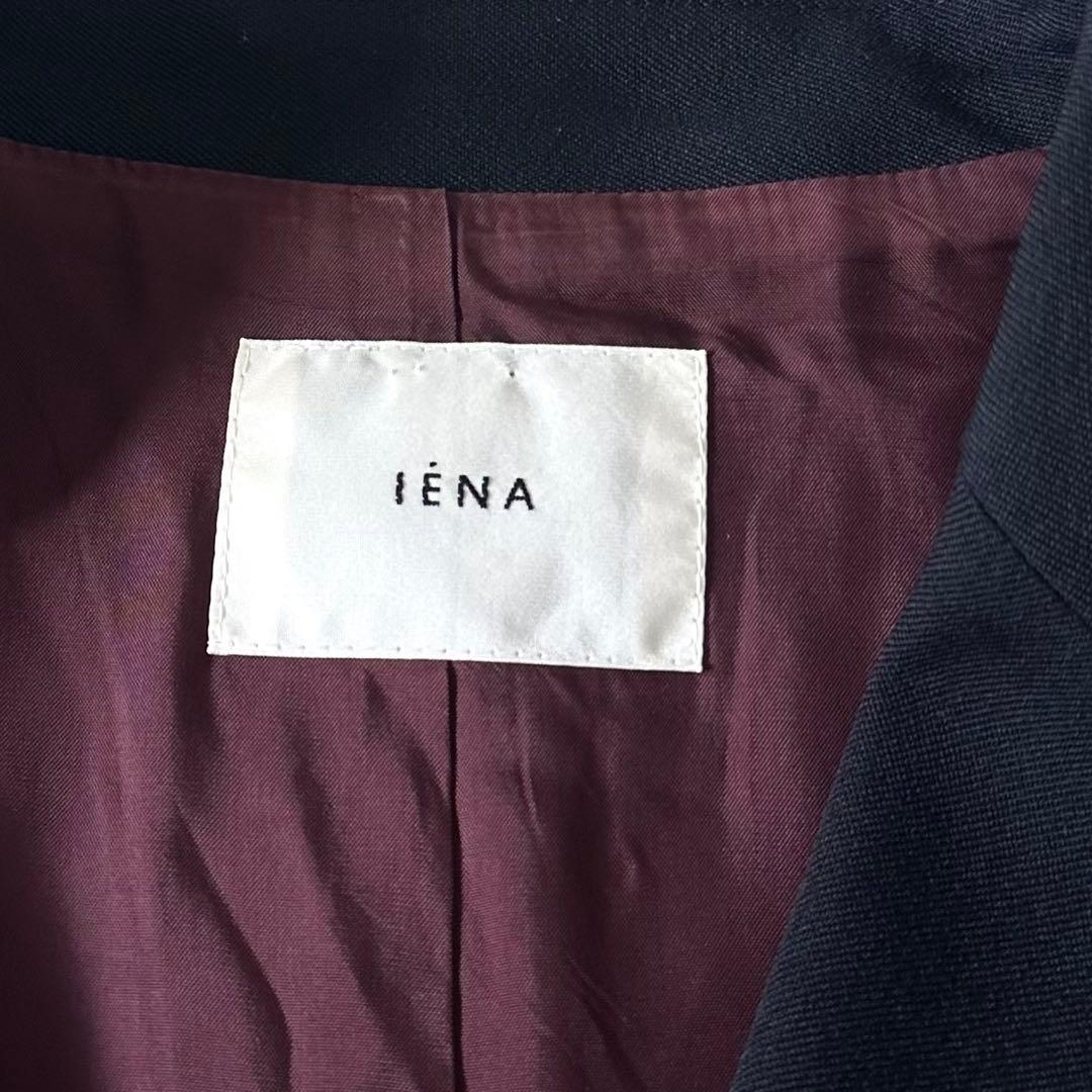 極美品♪イエナ ダブルブレストジャケット 金ボタン 紺ブレ テーラード