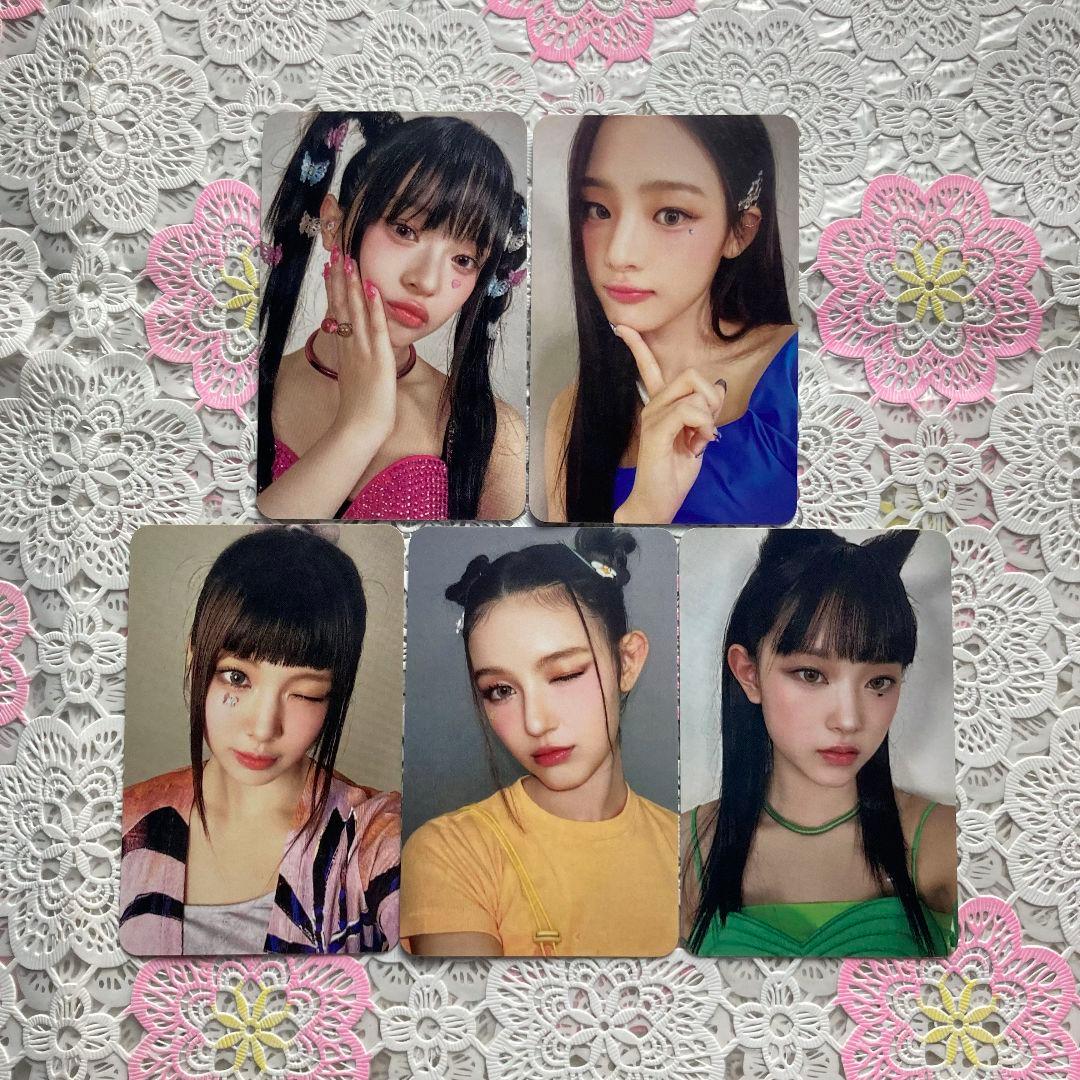 NewJeans 人気歌謡 サノク Get Up 公開放送 トレカ 5枚