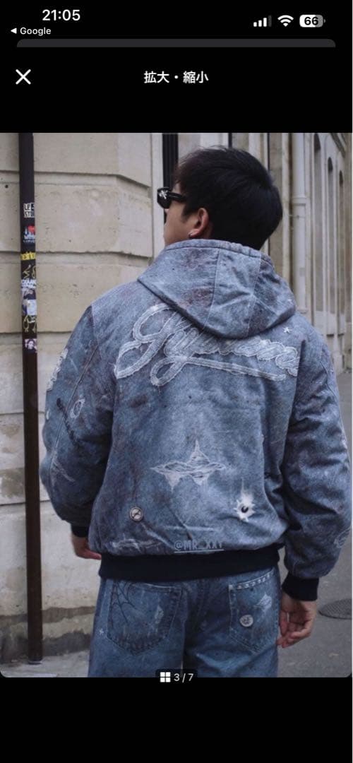 ジャケット・アウター supremeHJR TrompeL'oeilHoodedWorkJacket