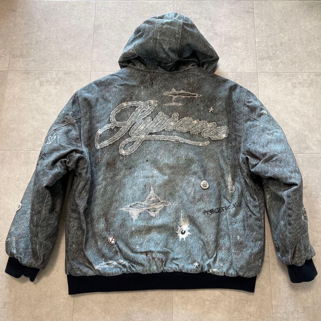 ジャケット・アウター supremeHJR TrompeL'oeilHoodedWorkJacket