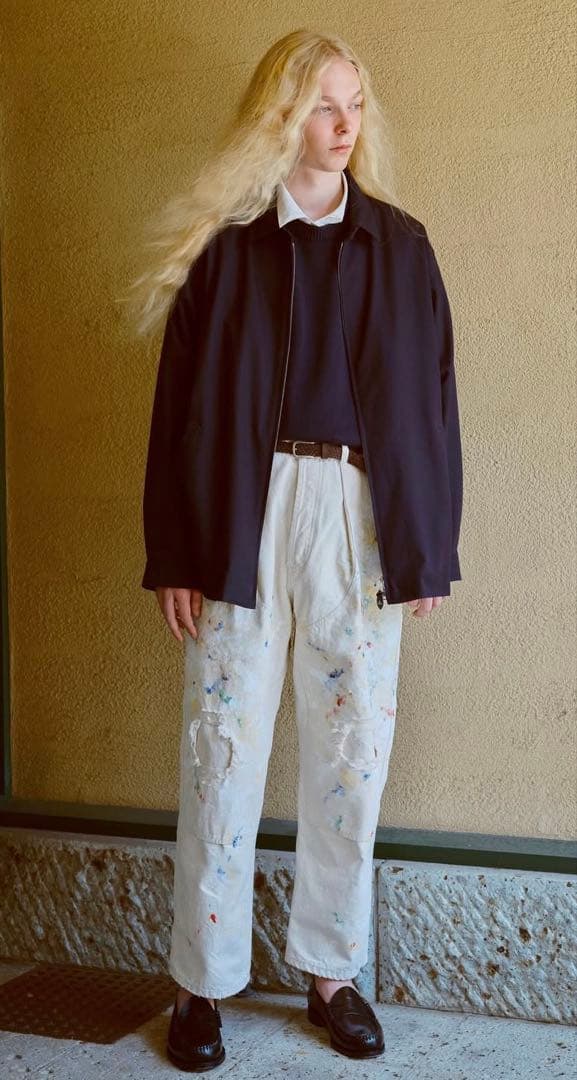 HERILL Splash Painterpants Natural/2 新品