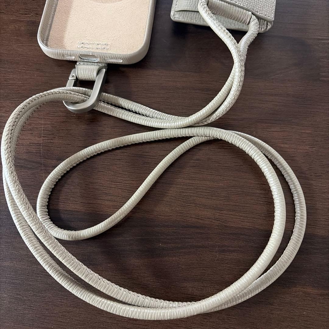 objects.io iPhone15ケース+ウォレット　トープ