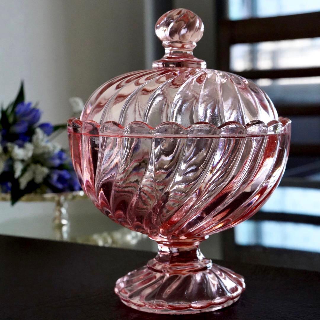 オールドバカラBACCARAT★バンブー★レッド★赤★ボンボニエール★小物入れ