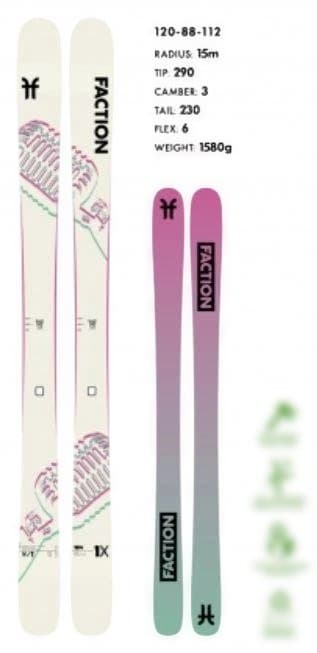 スキー FACTION Prodigy1X 23-24 158cm