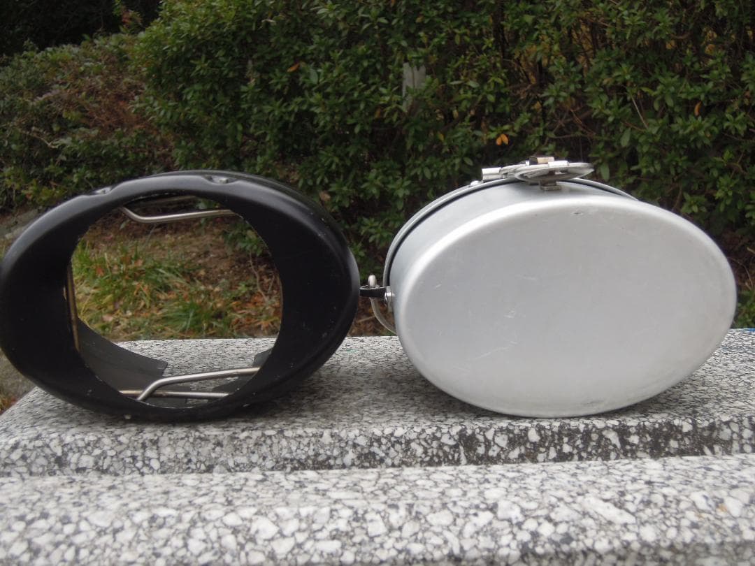 スウェーデン軍飯盒 メスキット NC66 無塗装アルミ 飯ごう