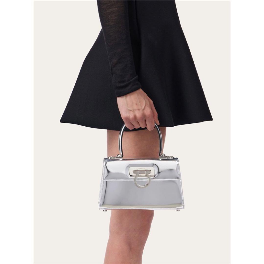 フェラガモ FERRAGAMO ハンドバッグ トップハンドル