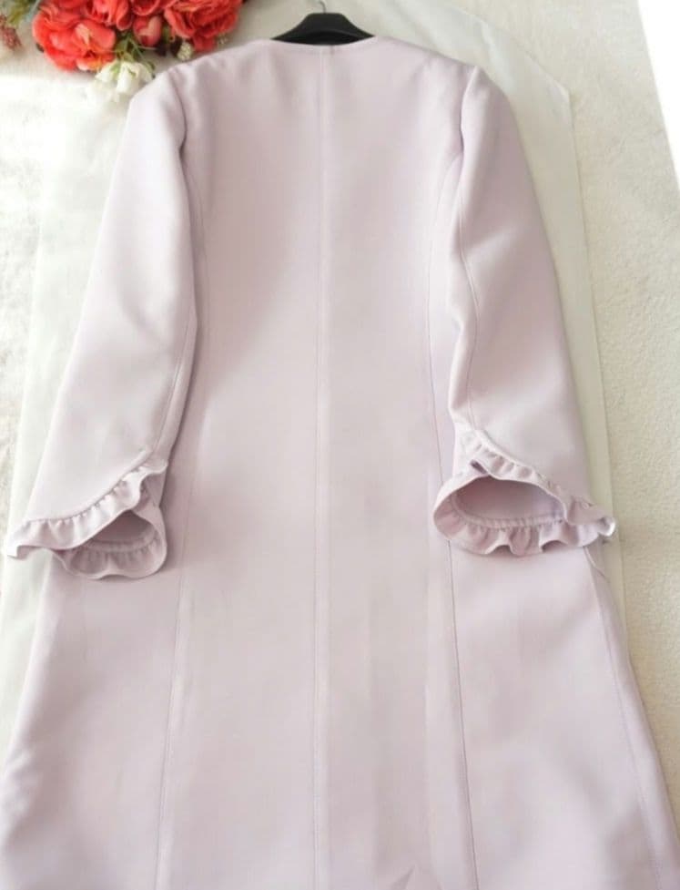 極美品♡イニシャル刺繍コート