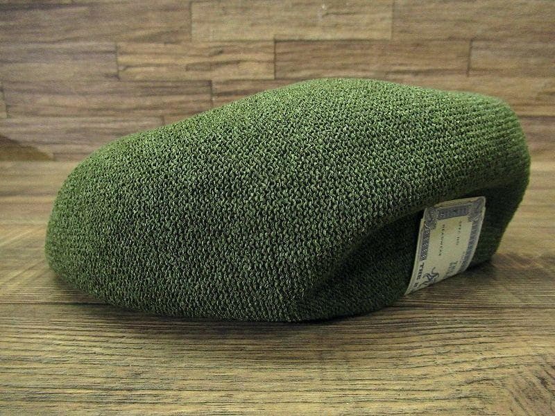 完売 未使用 ドッグアンドコー D-00664 ベレー 帽子 キャップ カーキ