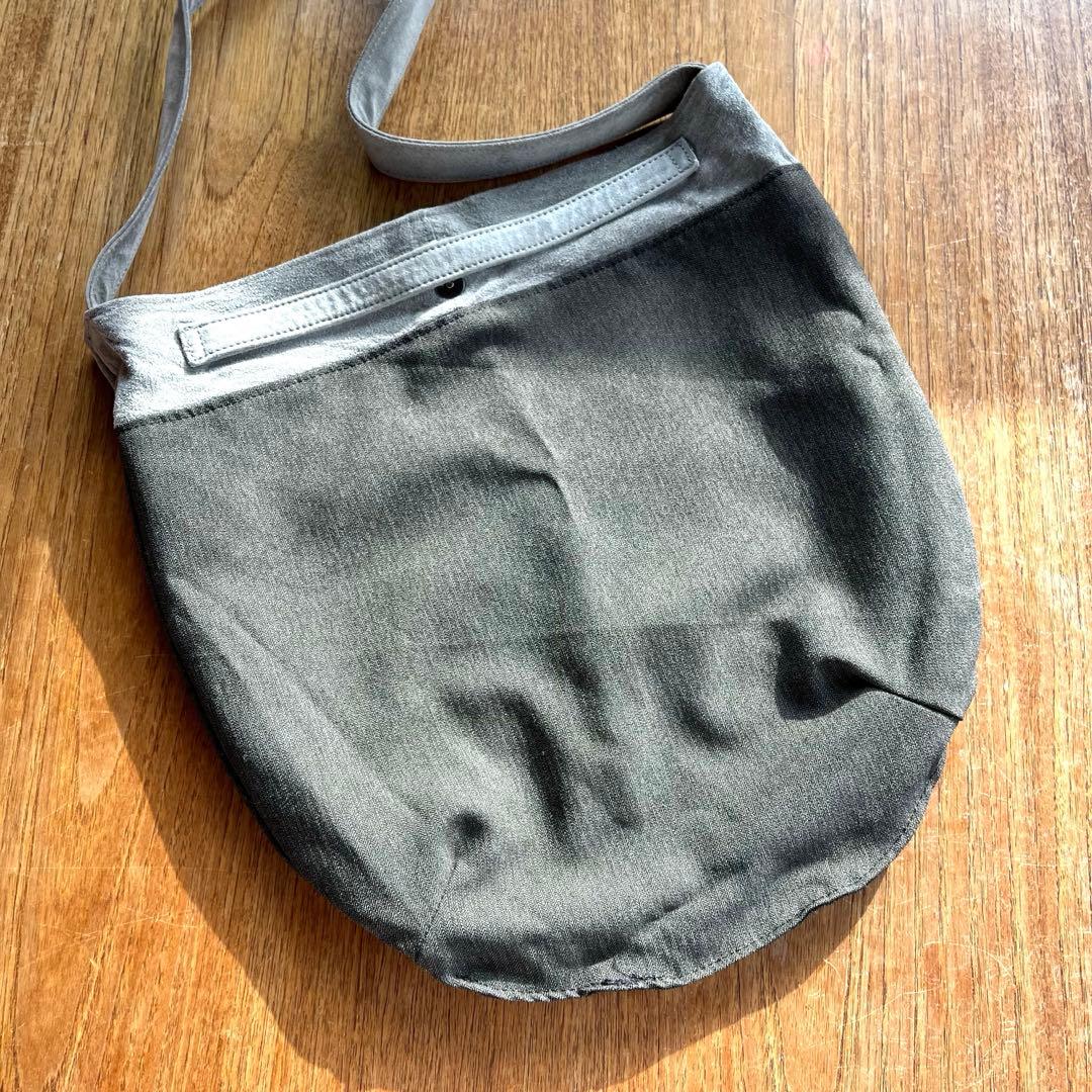 【美品】北欧暮らしの道具店　撥水スエードの2WAYトートバッグ グレー 軽い