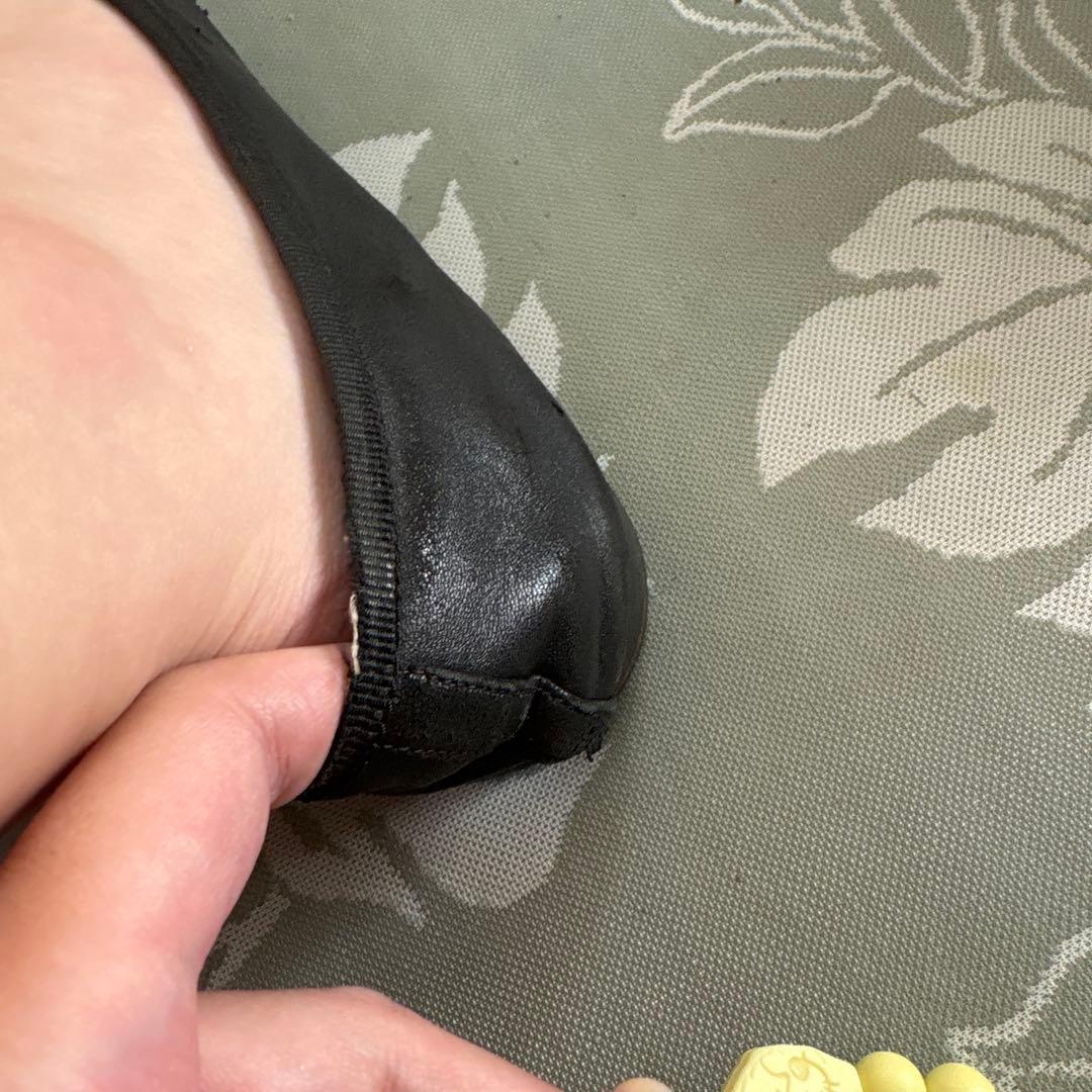 じゅんざぶろう　CHANEL シャネル バレエシューズ 37 ブラック 黒