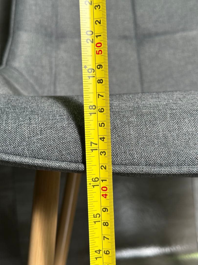 期間限定　ダイニングチェア 椅子　オシャレ　2脚セット グレー