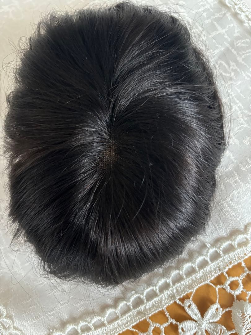 人工皮膚付人毛100❤️ 部分ウィッグ❤️自毛を引出すアートネーチャー定価5.4万円