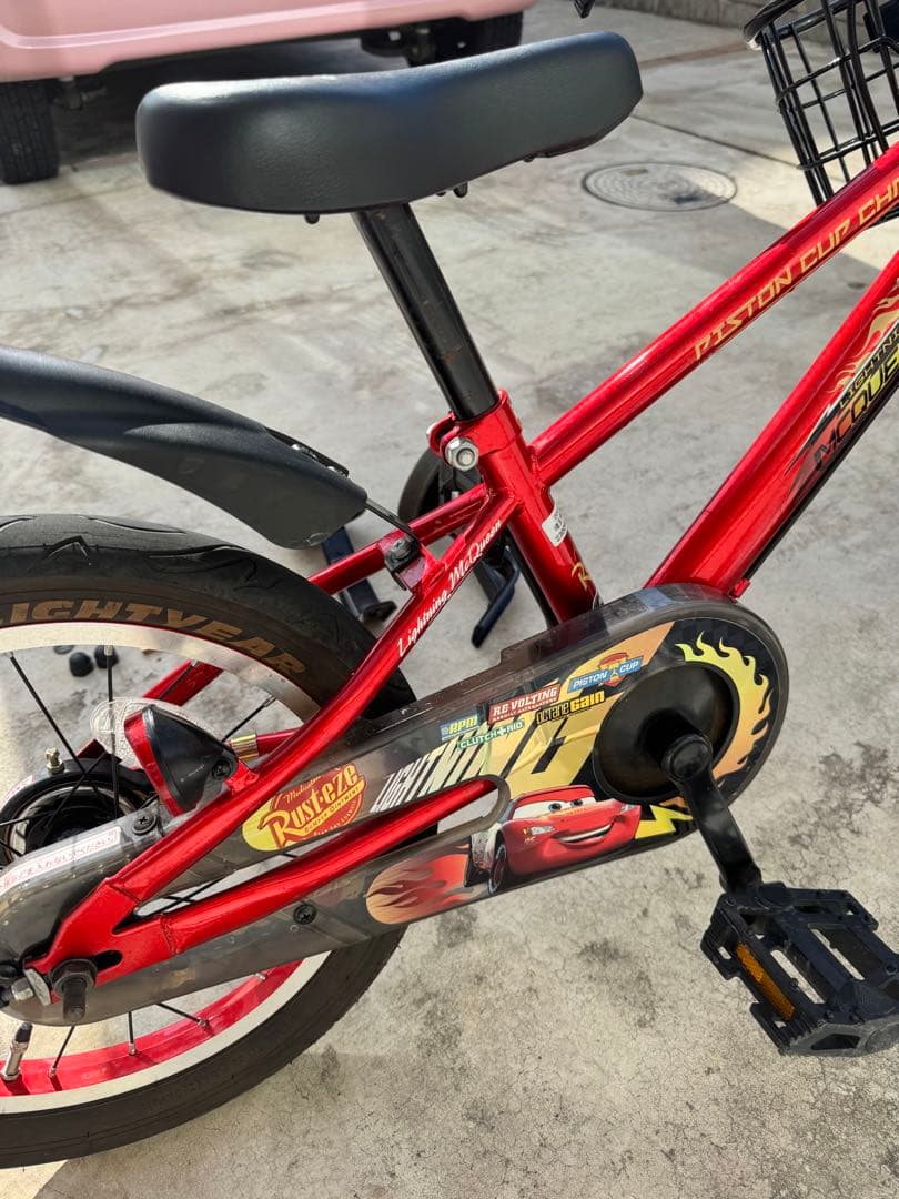 カーズ自転車16cm キッズ自転車