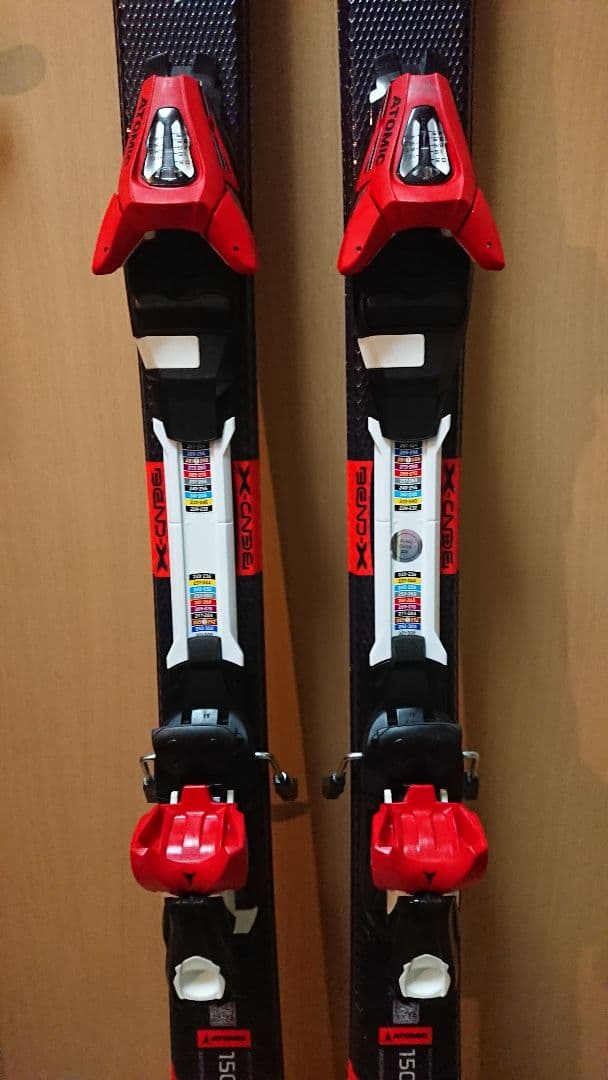 ATOMIC 150㎝ 簡単調整229～336㎜ アトミック J2 スキー板