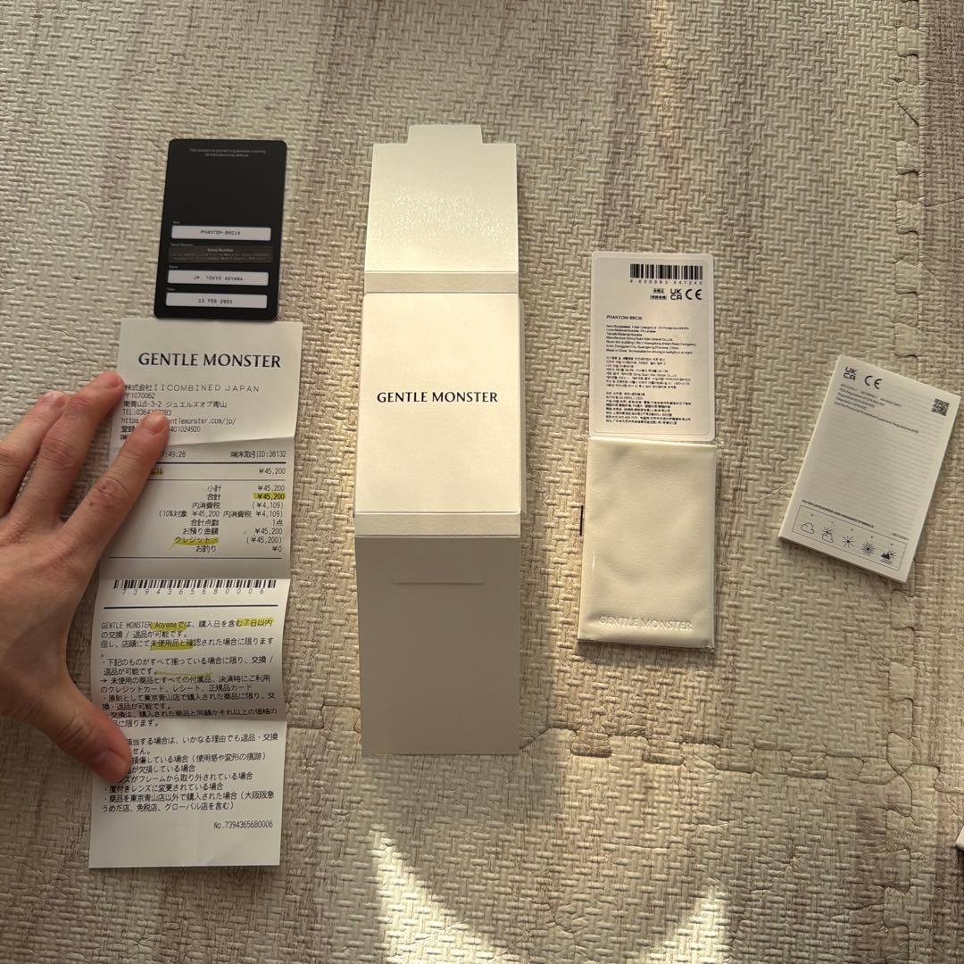 小物 GENTLE MONSTER phantom BRC16