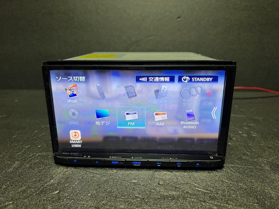 激安 KENWOOD MDV-S707 彩速 地デジ Bluetooth DVD
