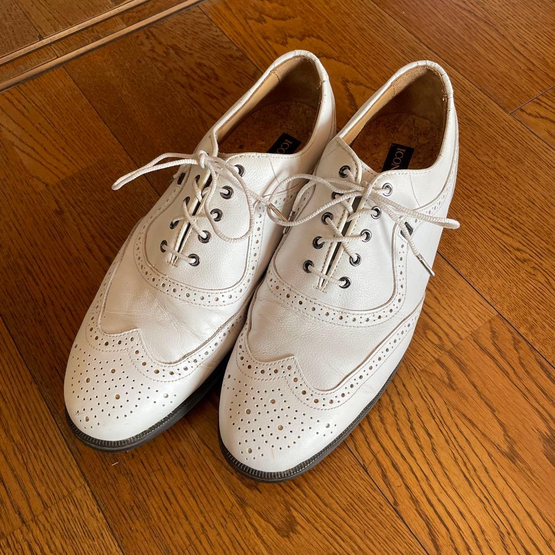 フットジョイ アイコンブラック ゴルフシューズ 27㎝