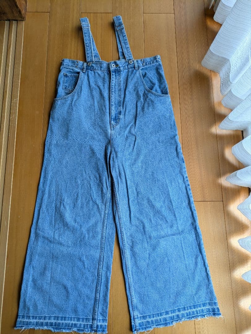 doudou デニムサロペット　オーバーオール