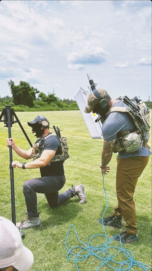 米軍 mpu5無線機 rdc dual forward cag現状品