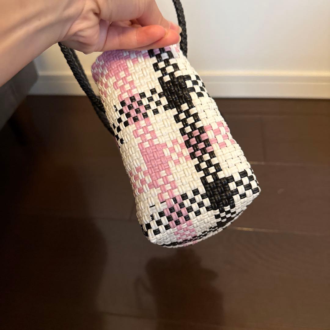 ファミリア　カゴバッグ