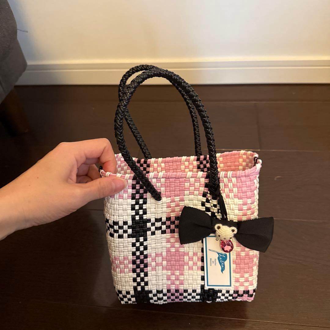 ファミリア　カゴバッグ