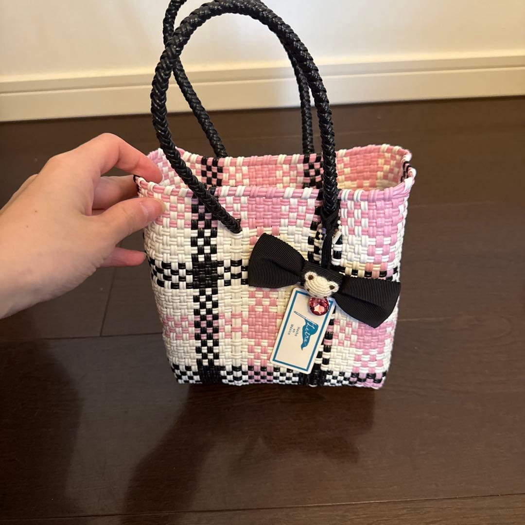 ファミリア　カゴバッグ