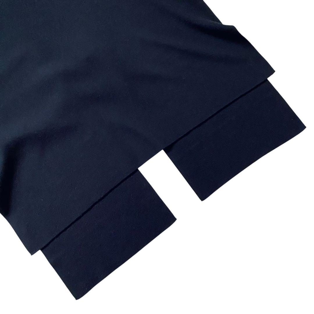 LE PHIL ルフィル【美品】モックネック ジレベスト ブラック