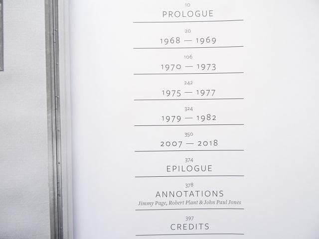 洋書◆レッド・ツェッペリン 結成50周年記念公式写真集 本 音楽 ロック