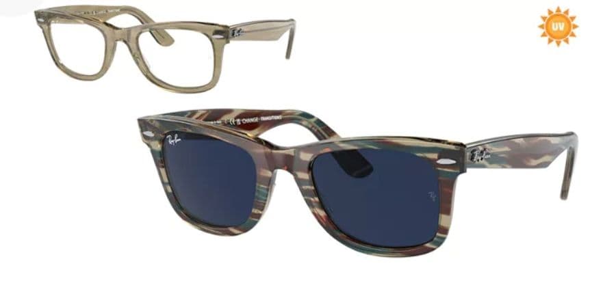 レイバン　RB2140F 1387GG フレームレンズ調光　木村拓哉さん　最新